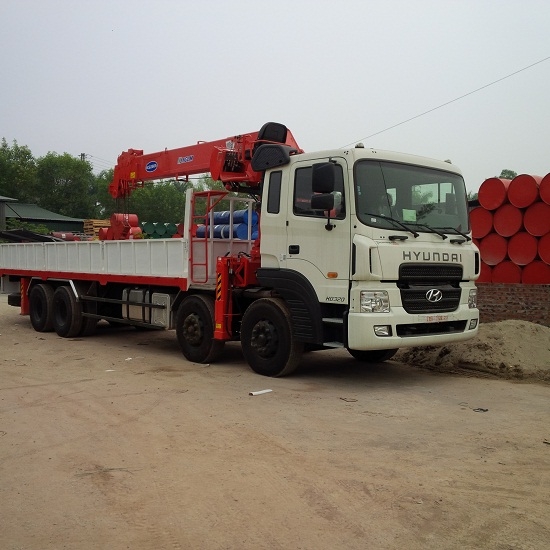 Xe tải cẩu 10 tấn Kanglim KS2605 Hyundai HD320