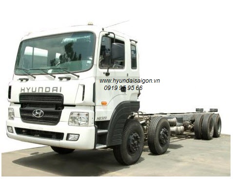 Xe tải Hyundai HD320 máy điện D6CA 380ps